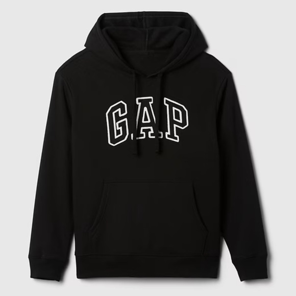 GAP Classic Black Pullover Hoodie - Picture 3 of 6